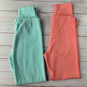 Tea leggings, set of 2, size 8